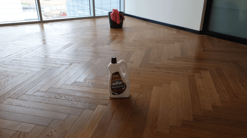 ניקיון משרד לאחר שיפוץ- הכנה לאיכלוס 600 מר